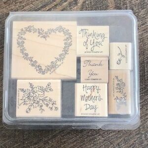 Stamping’ Up Wreath of Roses Set
